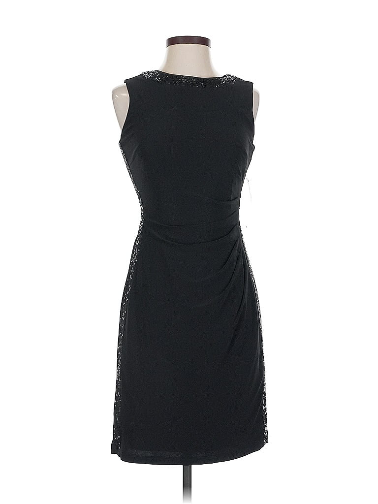 Pre-owned Chaps Cocktail Dress In Black