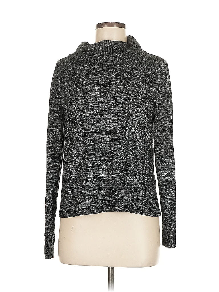 Pre-owned Banana Republic Factory Store Turtleneck Sweater In Gray