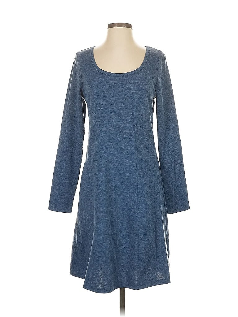Pre-owned Prana Casual Dress In Blue