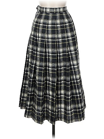 Miss Pendleton Wool Skirt (view 2)