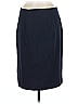 Ann Taylor Solid Blue Formal Skirt Size 8 (petite) - photo 2
