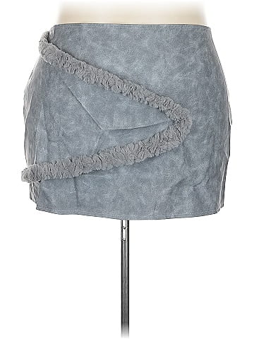 Fashion Nova Denim Skirt (view 1)