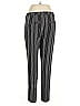 Cato Stripes Gray Casual Pants Size 10 - photo 2
