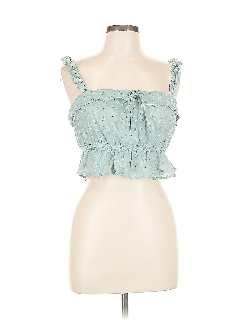 FAVLUX FASHION Pre-owned Sleeveless Blouse In Blue