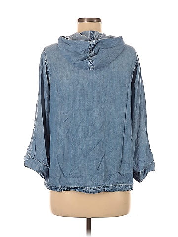 Zenergy by Chico's 3/4 Sleeve Button-Down Shirt (view 2)
