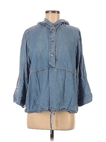 Zenergy by Chico's 3/4 Sleeve Button-Down Shirt (view 1)