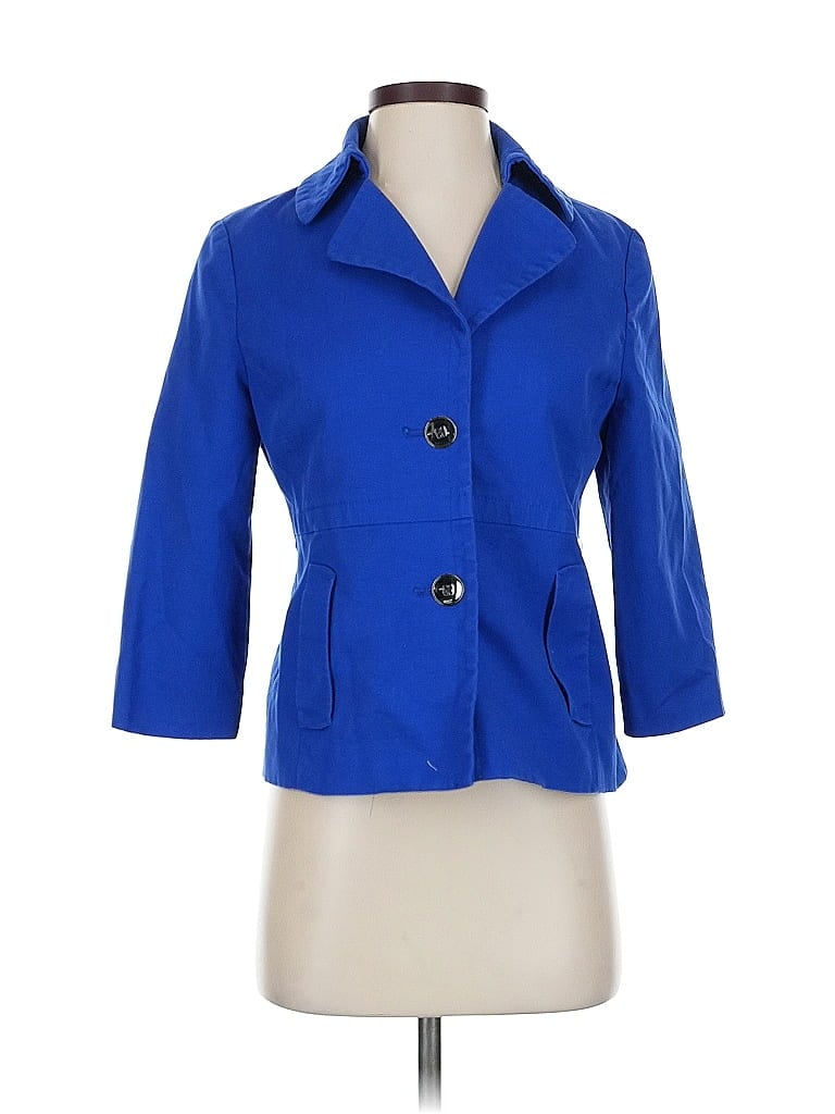 Pre-owned Rafaella Blazer Jacket In Blue
