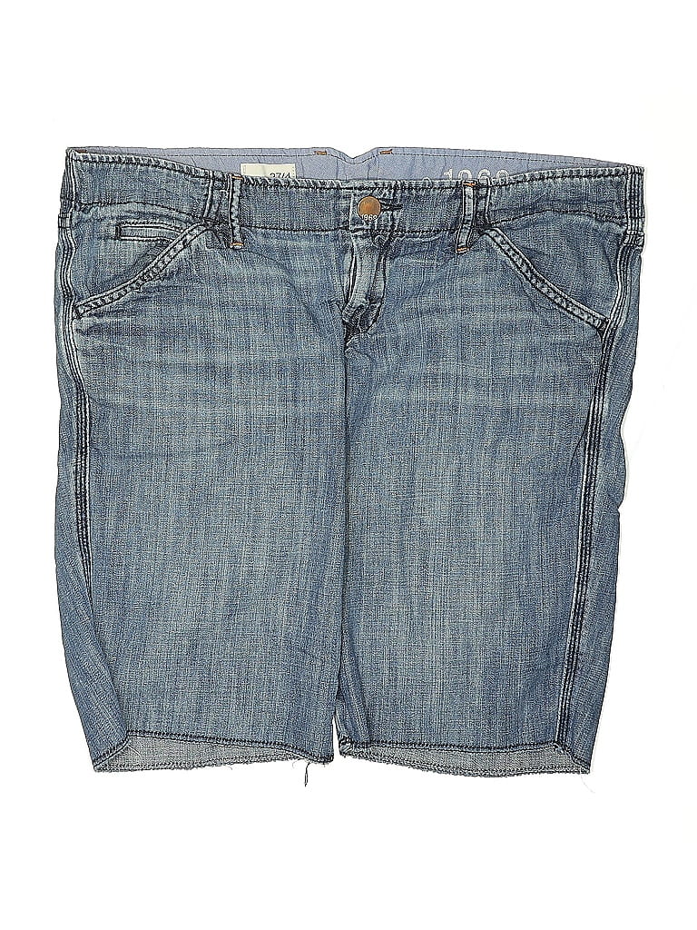 Click to view more detailed imagery on our partner's website Pre-owned Gap Denim Shorts In Blue