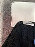 Eileen Fisher Black Long Sleeve Top Size M (petite) - photo 7