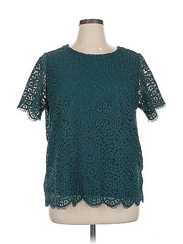 Philosophy Republic Clothing Short Sleeve Blouse (view 1)