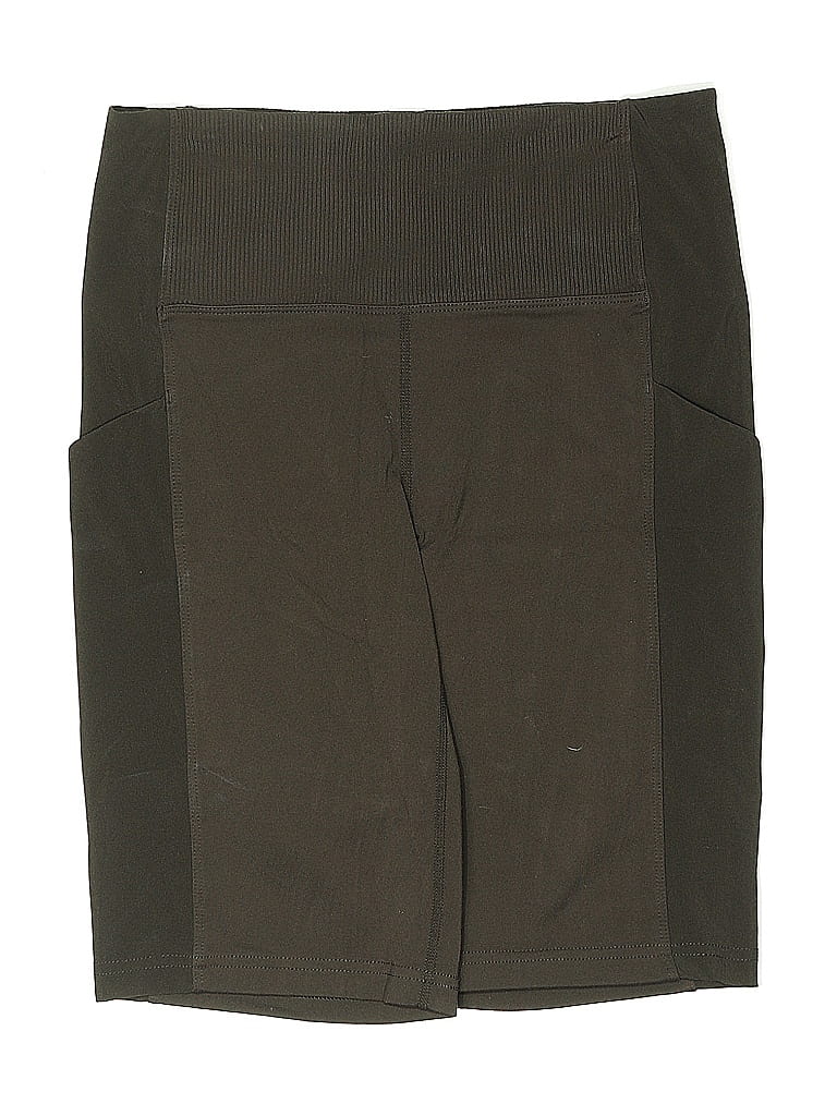 Pre-owned Athleta Cargo Shorts In Green