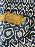 Skemo 100% Rayon Paisley Blue Casual Skirt Size XS - photo 3