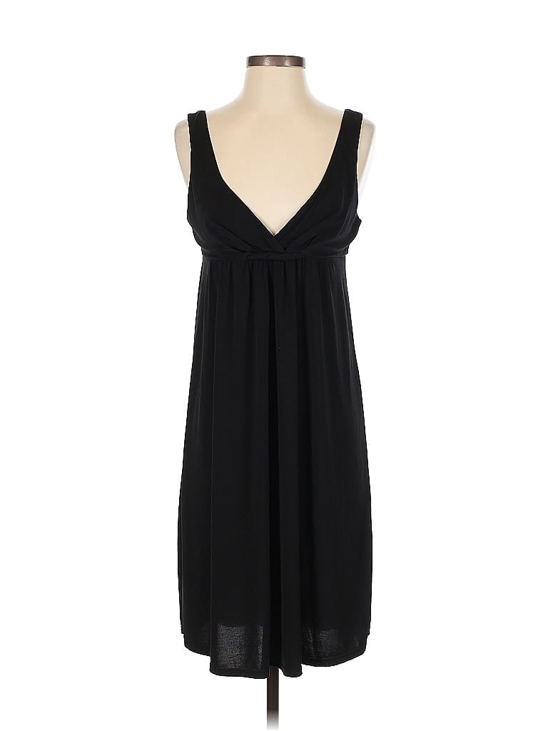 Pre-owned Essentials By Abs Casual Dress In Black