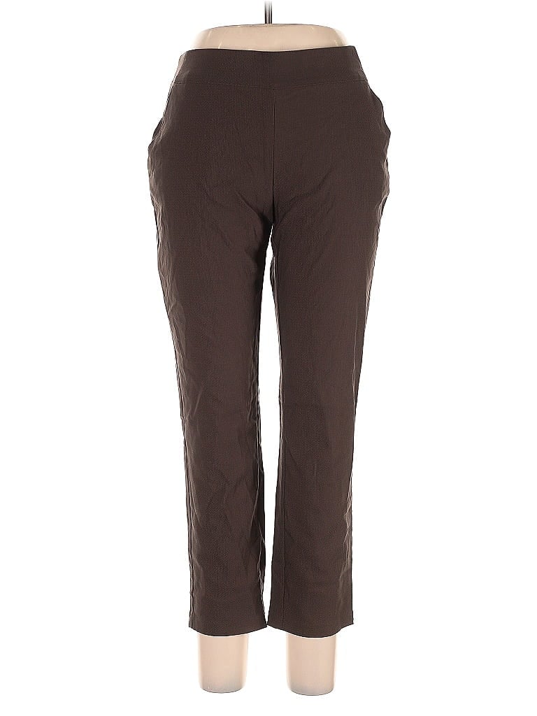 Pre-owned Simply Vera Vera Wang Active Pants In Brown