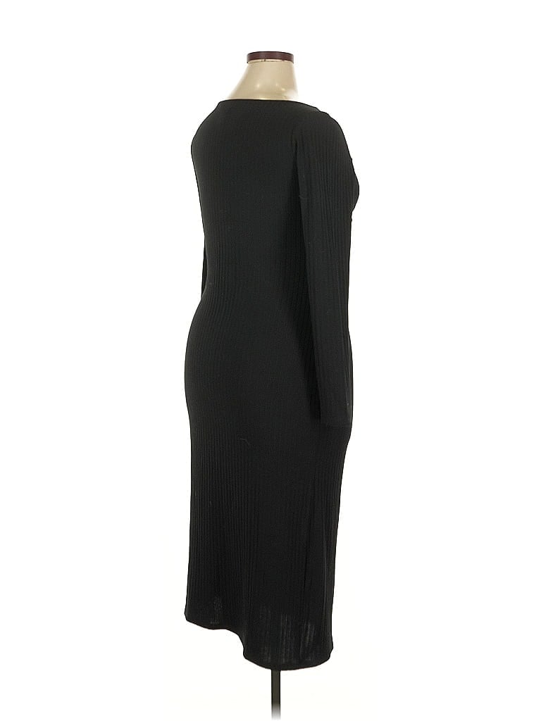 Pre-owned H&m Cocktail Dress In Black
