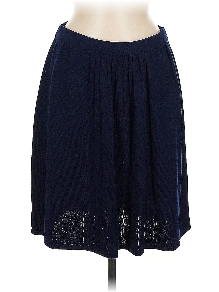 Pre-owned St. John Collection By Marie Gray Casual Skirt In Blue