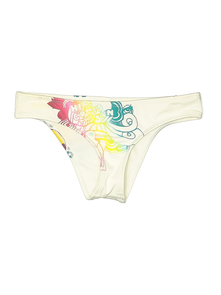 Pre-owned Op Swimsuit Bottoms In White