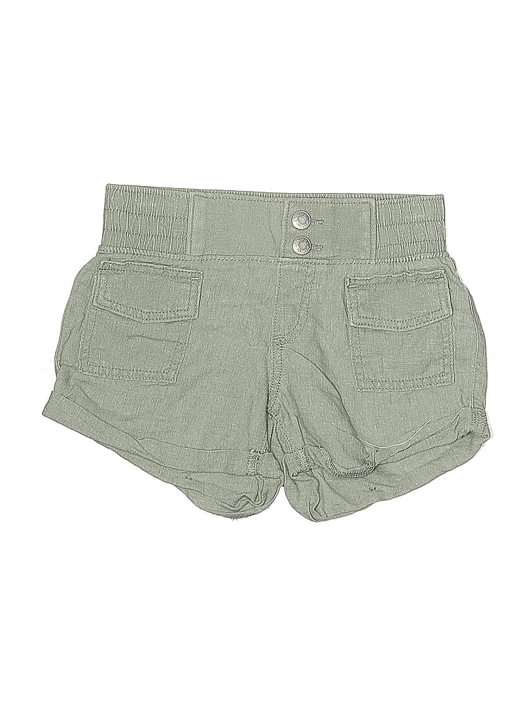 Pre-owned Abercrombie Kids' Khaki Shorts In Green