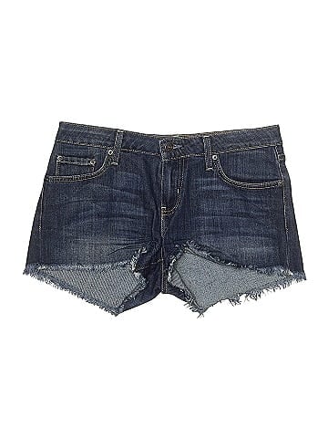 Just Black Denim Shorts (view 1)