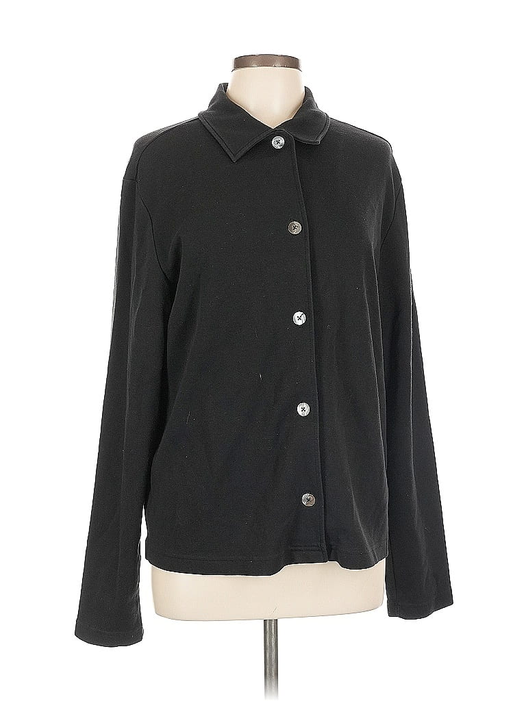 Pre-owned Hanna Andersson Cardigan Sweater In Black