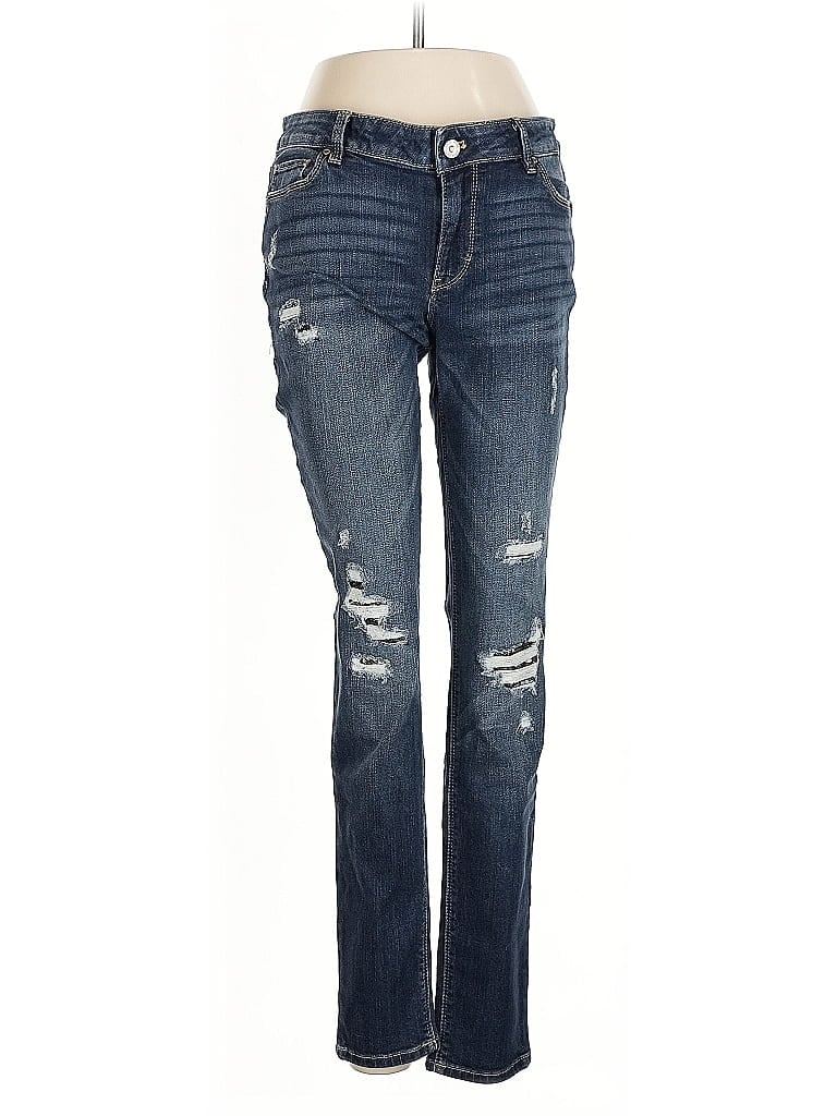 Pre-owned White House Black Market Jeans In Blue
