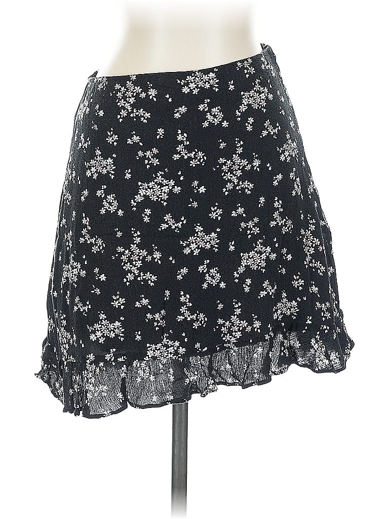 Pre-owned Abercrombie & Fitch Casual Skirt In Black