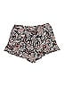 Aqua 100% Rayon Paisley Gray Shorts Size M - photo 2