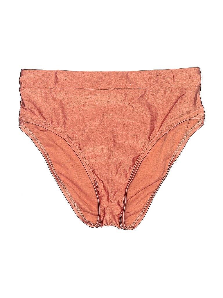 Pre-owned Freshwater Swimsuit Bottoms In Orange