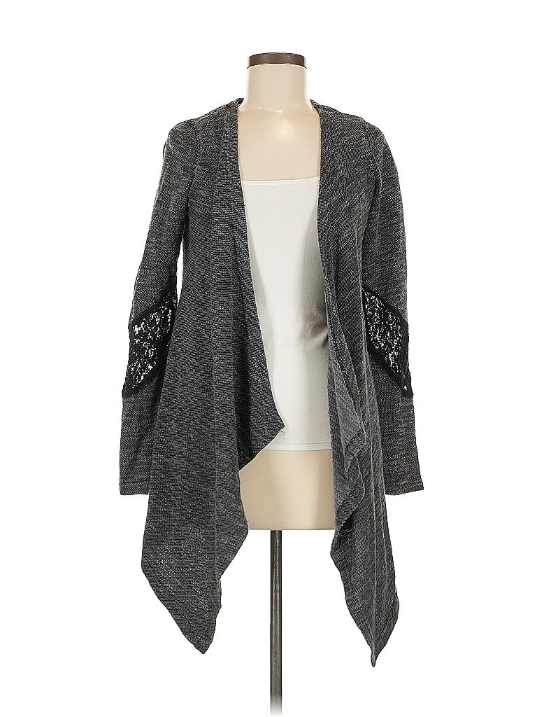 Pre-owned Soybu Cardigan Sweater In Gray