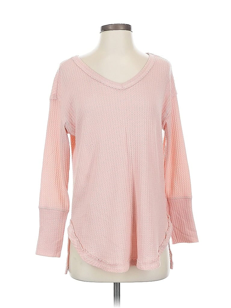 Pre-owned Vintage X America 3/4 Sleeve T-shirt In Pink