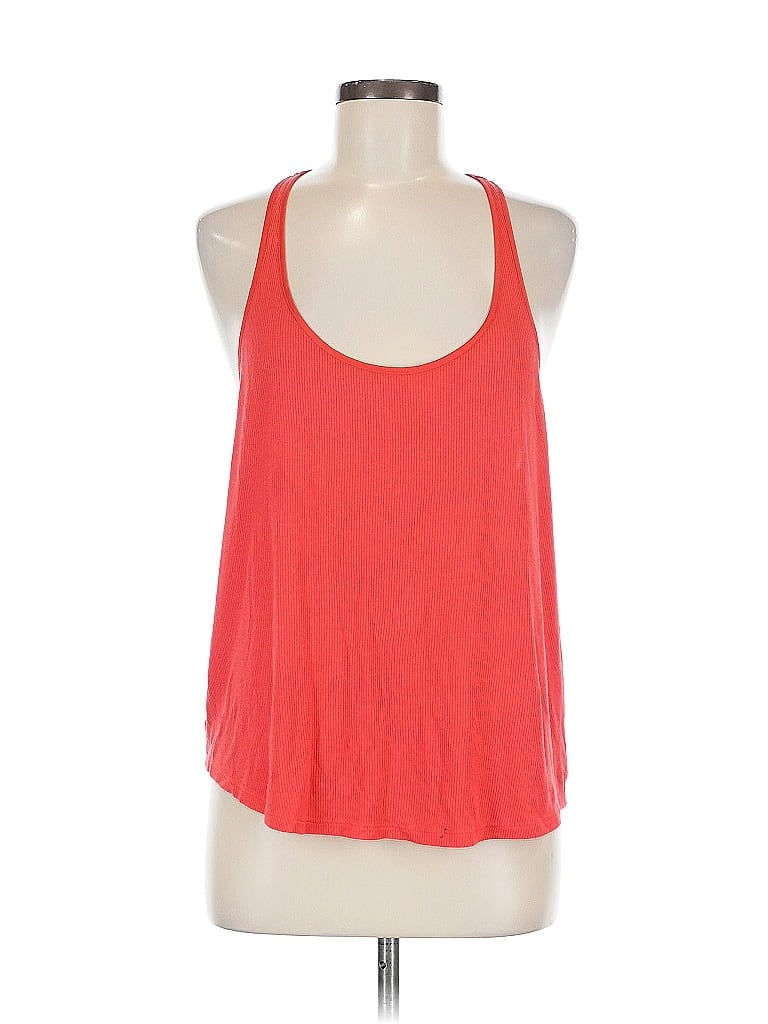 Pre-owned Victoria's Secret Tank Top Red Halter Neckline Tops