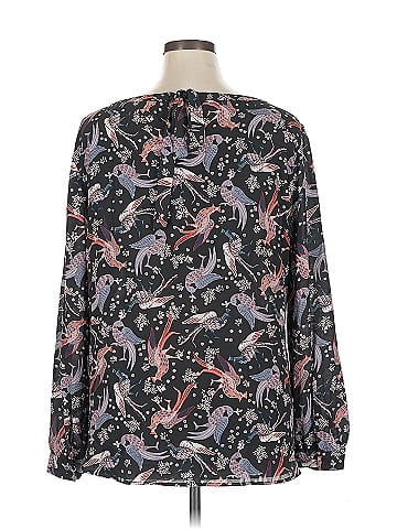 Ann Taylor LOFT Outlet Long Sleeve Blouse (view 2)