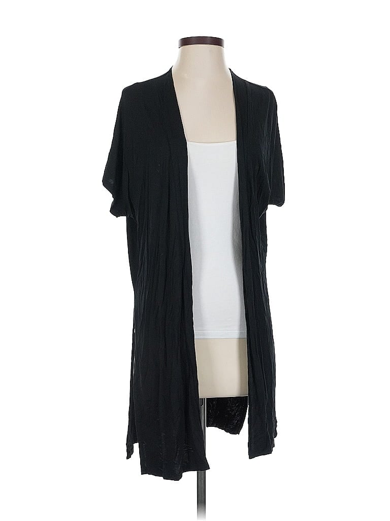 Pre-owned Unbranded Kimono In Black