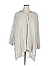 Assorted Brands Silver Gray 3/4 Sleeve Button-Down Shirt Size 0X - photo 1