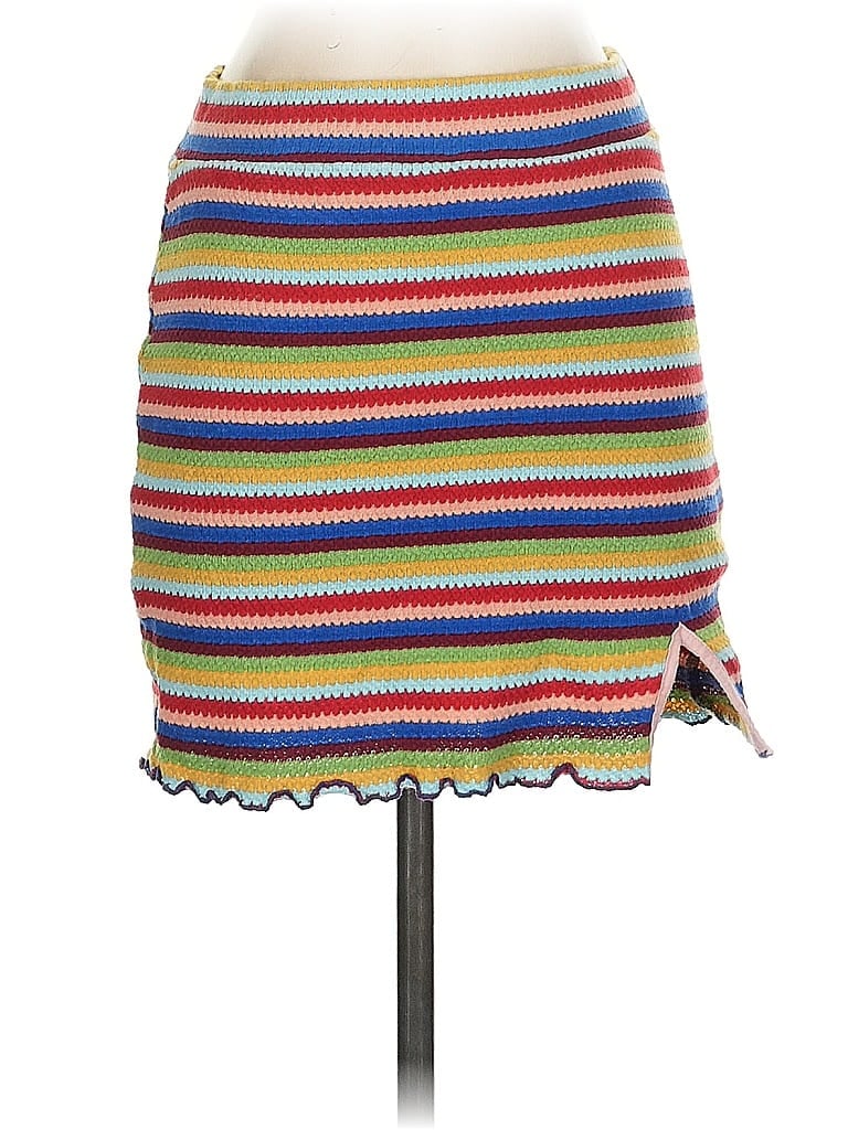 NASTY GAL INC. Pre-owned Casual Skirt In Blue