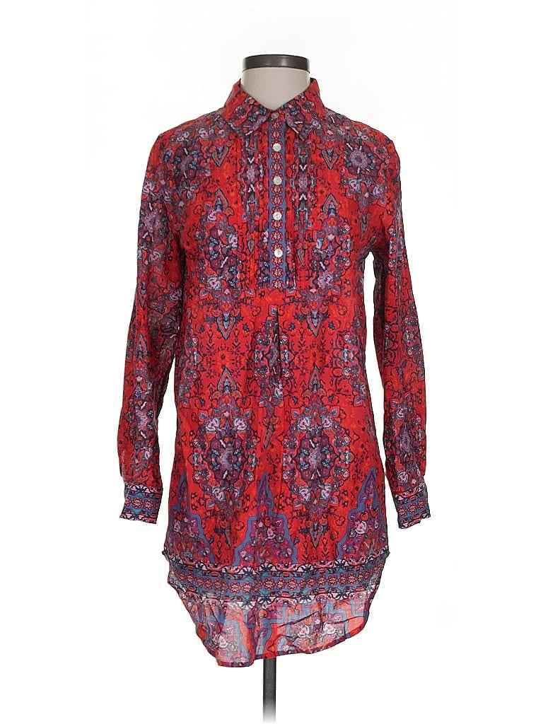 Pre-owned Soft Surroundings Casual Dress In Red