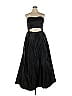 Xtraordinary 100% Polyester Black Cocktail Dress Size 15W - photo 1