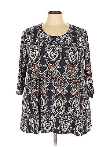 Karen Kane 3/4 Sleeve T-Shirt (view 1)