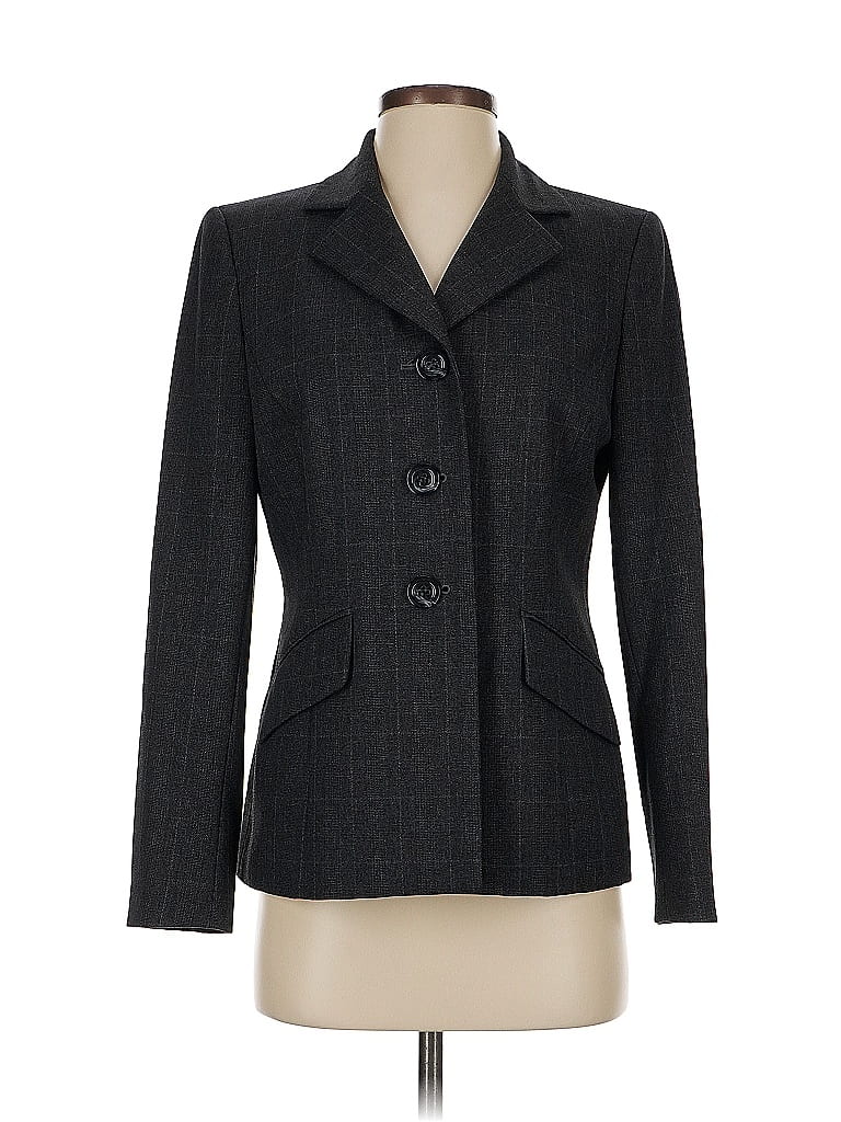 Click to view more detailed imagery on our partner's website Pre-owned Kasper Blazer Jacket In Gray