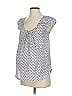 Gap 100% Polyester Gray Short Sleeve Top Size XS - photo 1