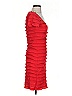 Max Studio 100% Polyester Red Cocktail Dress Size S - photo 4