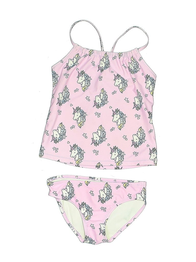 OSHKOSH B'GOSH Pre-owned Kids' Two Piece Swimsuit In Pink