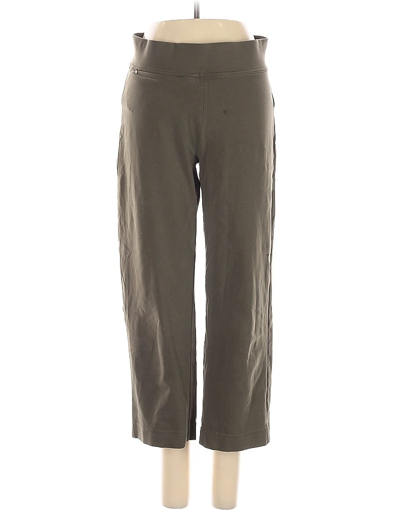 Pre-owned Lands' End Casual Pants In Green