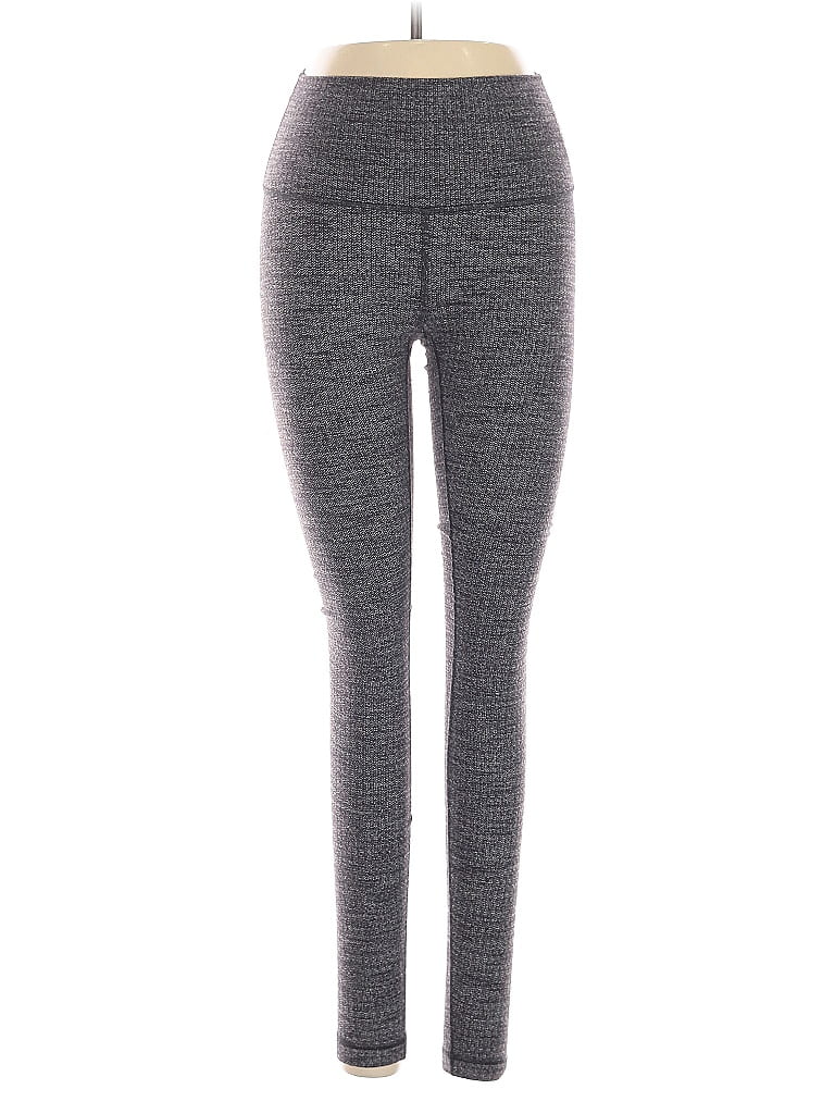 Click to view more detailed imagery on our partner's website Pre-owned Lululemon Athletica Yoga Pants In Gray