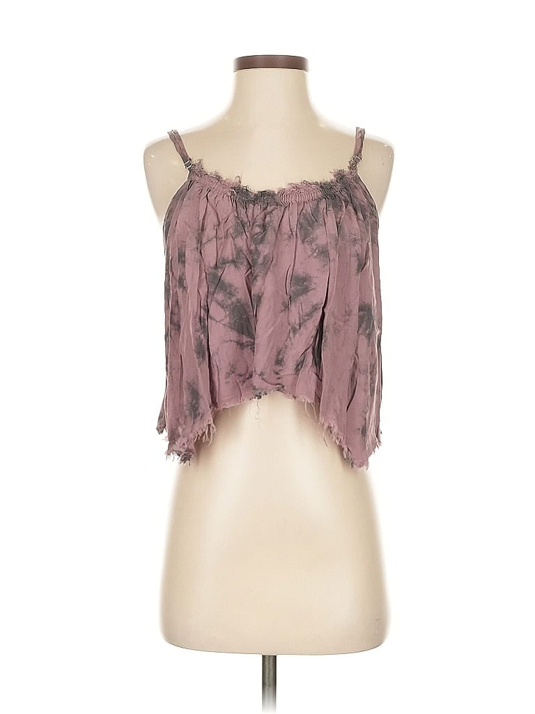 Pre-owned Storia Tank Top Pink Strapless Neckline Tops