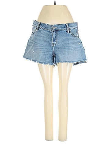 Hatch Denim Shorts (view 1)