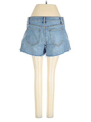 Hatch Denim Shorts (view 2)