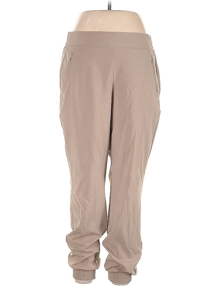 Pre-owned Calvin Klein Active Pants In Brown