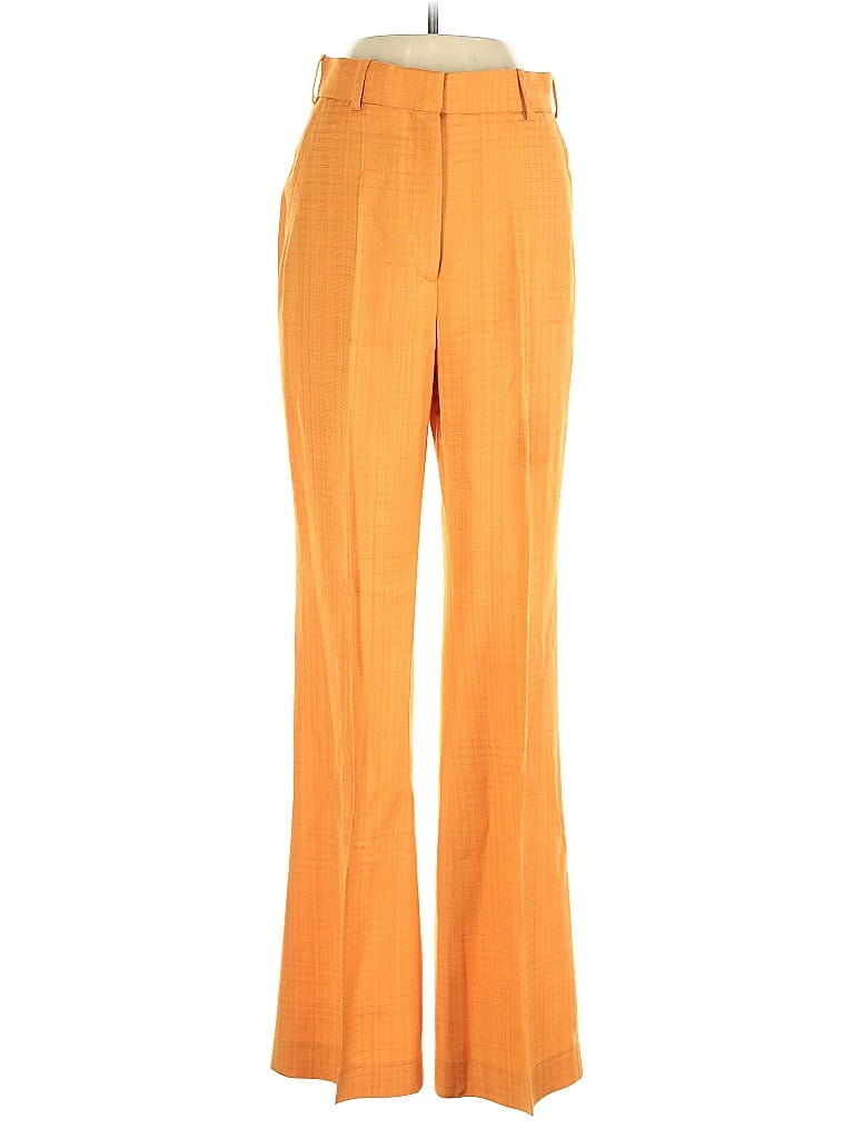 Pre-owned Sandro Dress Pants In Orange