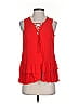 Ro & De 100% Polyester Red Sleeveless Blouse Size S - photo 1